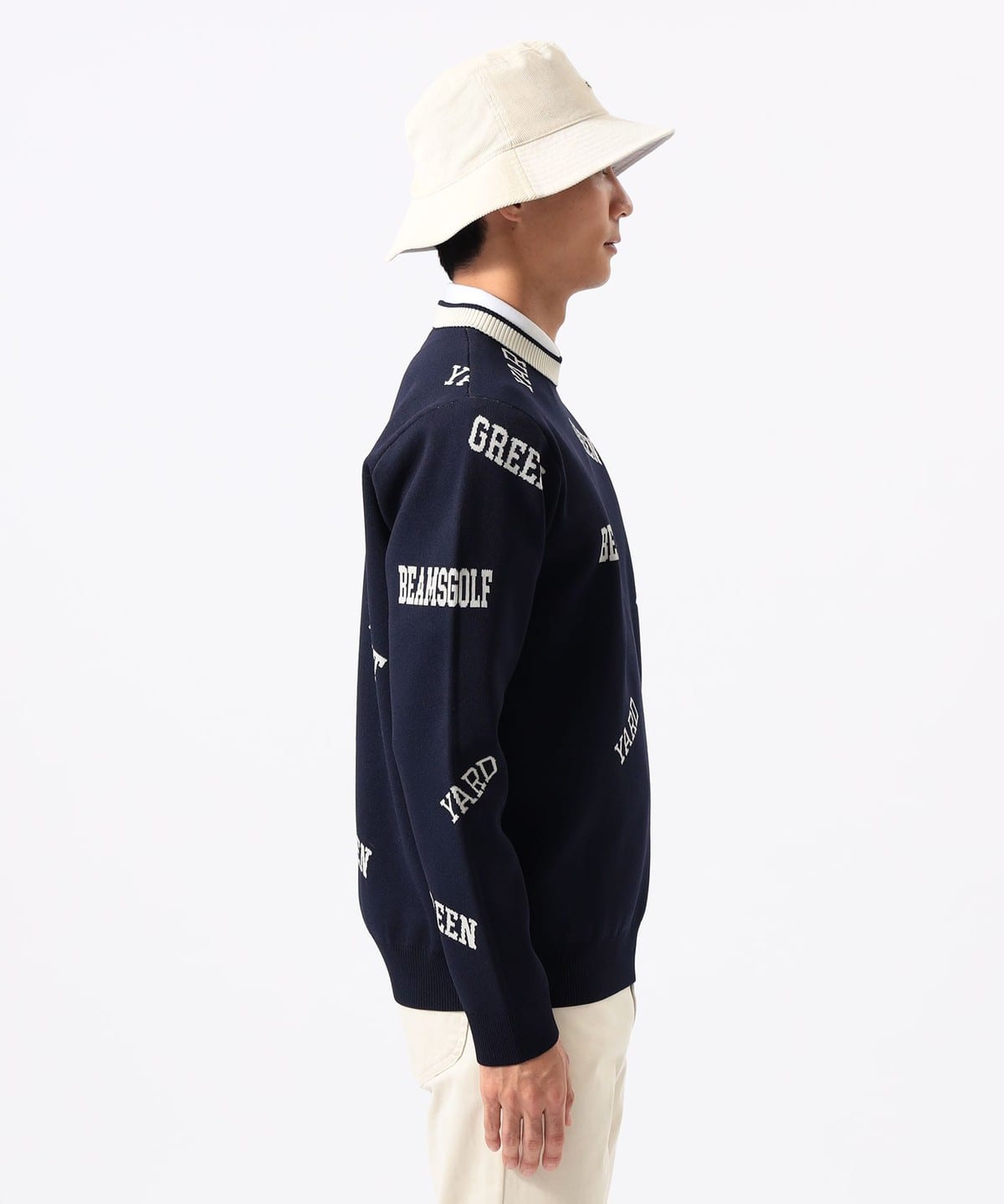 BEAMS GOLF（ビームス ゴルフ）ORANGE LABEL / アーカイブロゴ 総柄