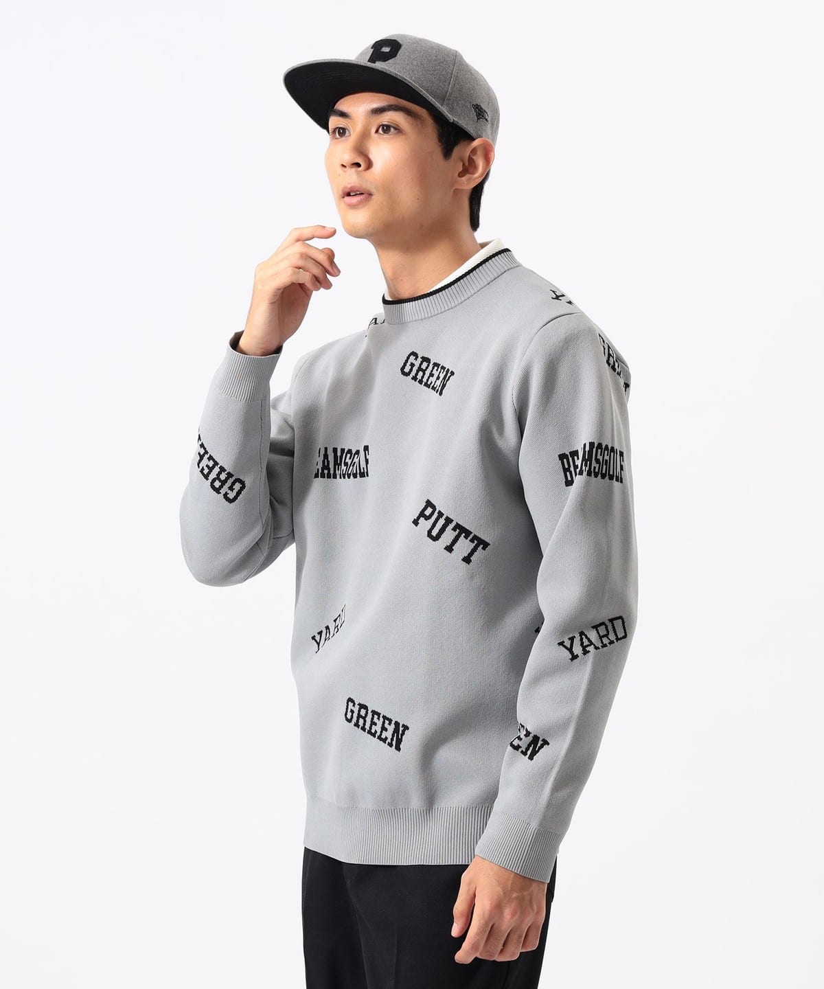 BEAMS GOLF（ビームス ゴルフ）ORANGE LABEL / アーカイブロゴ 総柄