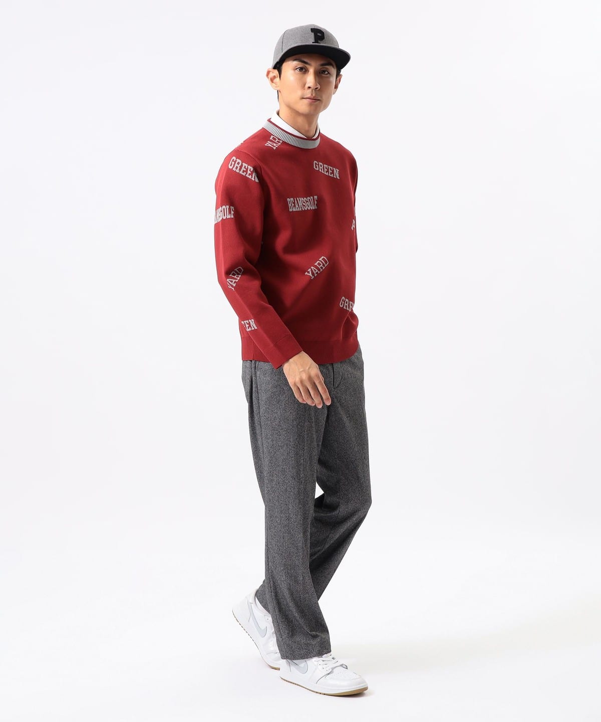 BEAMS GOLF（ビームス ゴルフ）ORANGE LABEL / アーカイブロゴ 総柄