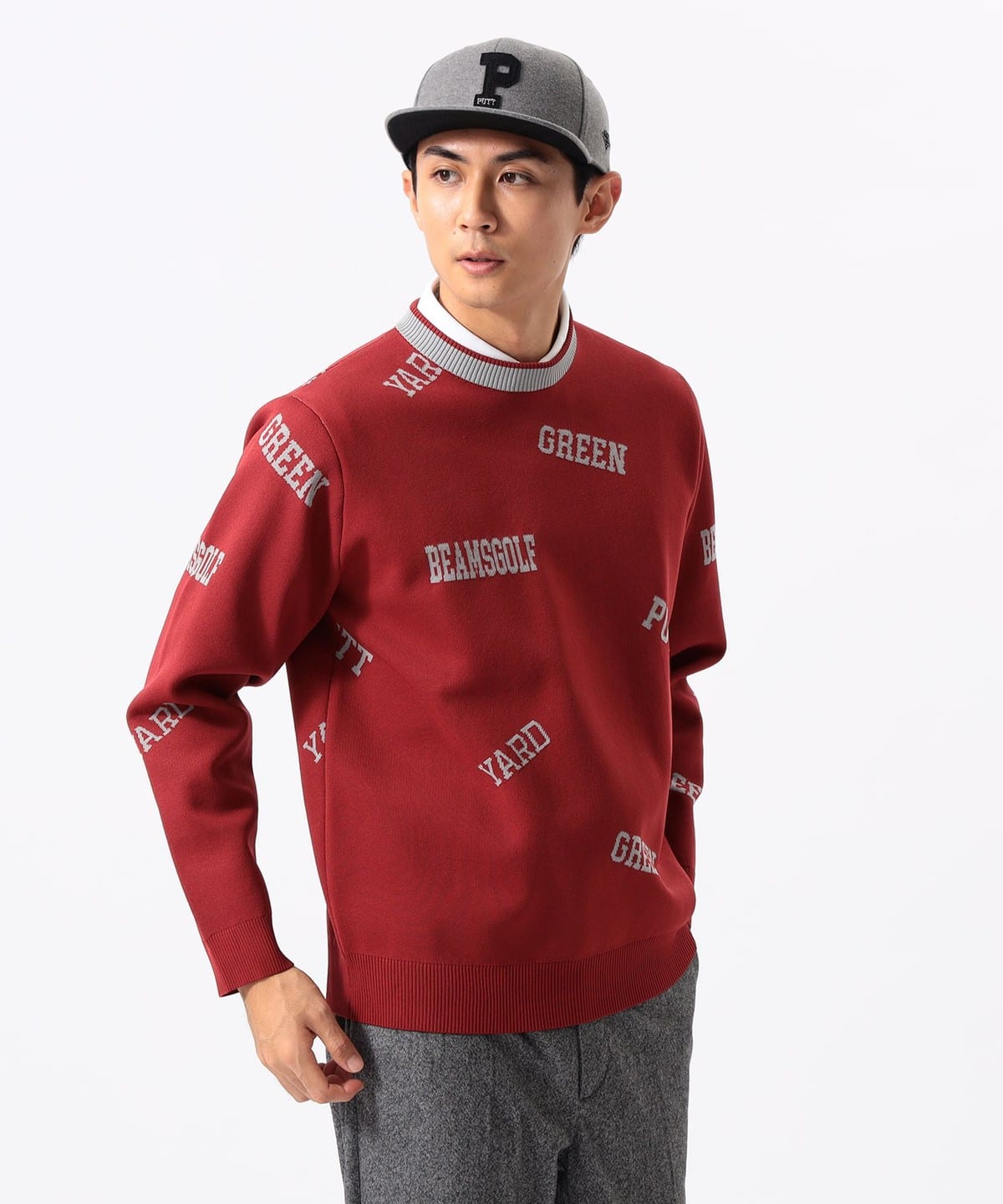 BEAMS GOLF（ビームス ゴルフ）ORANGE LABEL / アーカイブロゴ 総柄