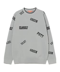 ORANGE LABEL / アーカイブロゴ 総柄 ニット