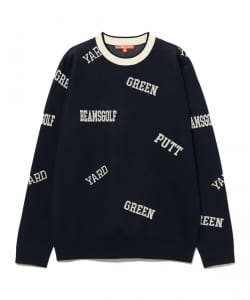 ORANGE LABEL / アーカイブロゴ 総柄 ニット