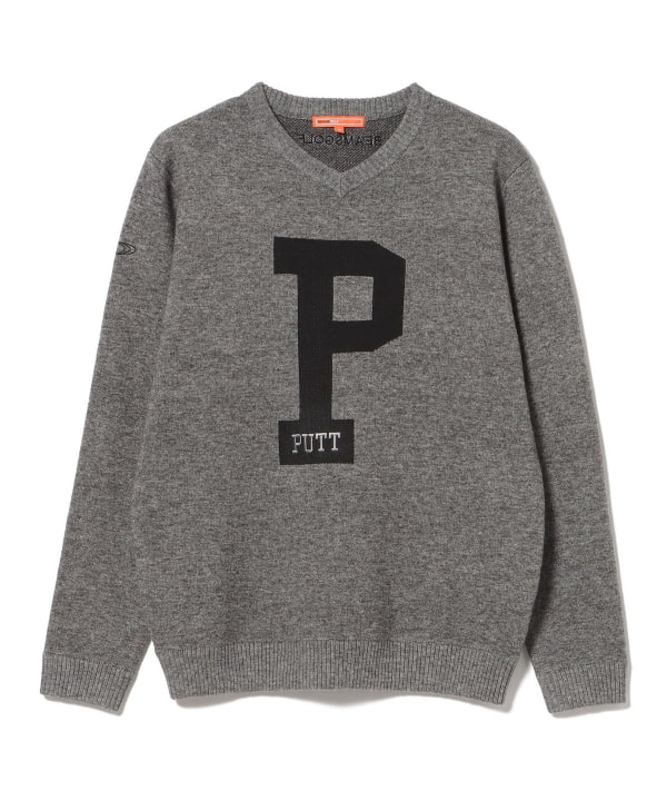 ORANGE LABEL / Pロゴ ニット プルオーバー