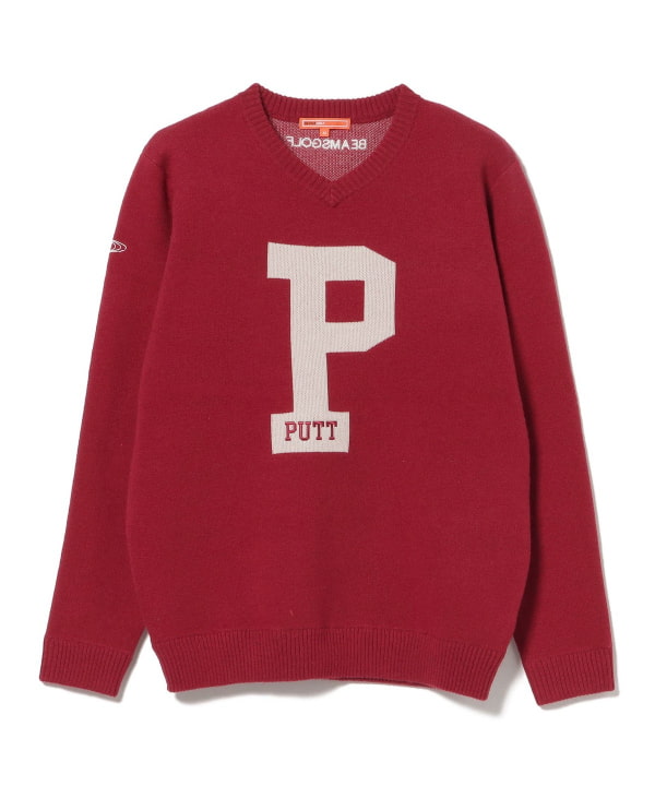 ORANGE LABEL / Pロゴ ニット プルオーバー