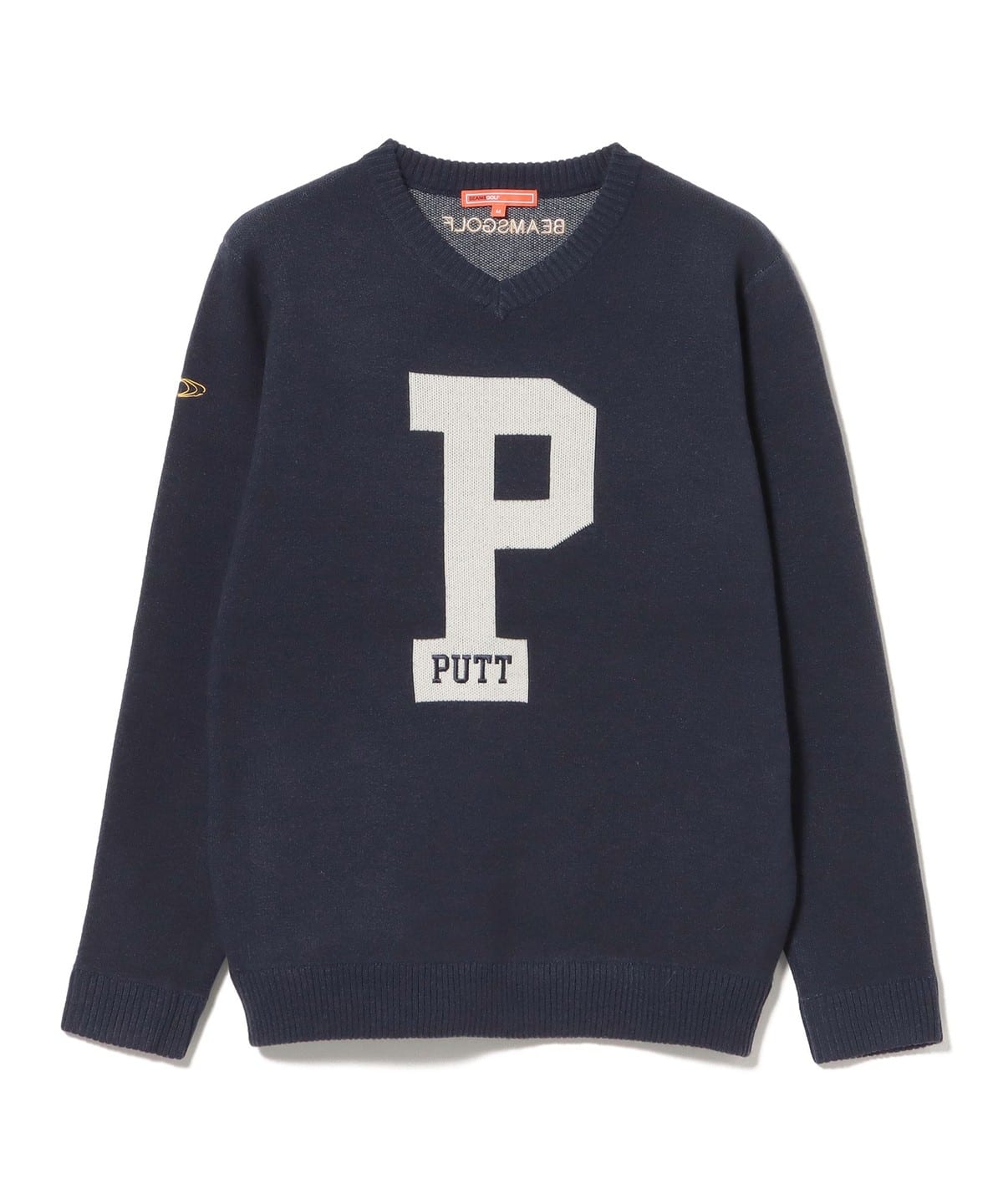 BEAMS GOLF（ビームス ゴルフ）ORANGE LABEL / Pロゴ ニット プル