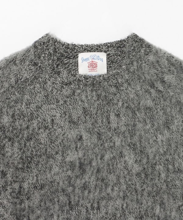 〈MEN〉J.PRESS / シャギードッグ クルーネック セーター