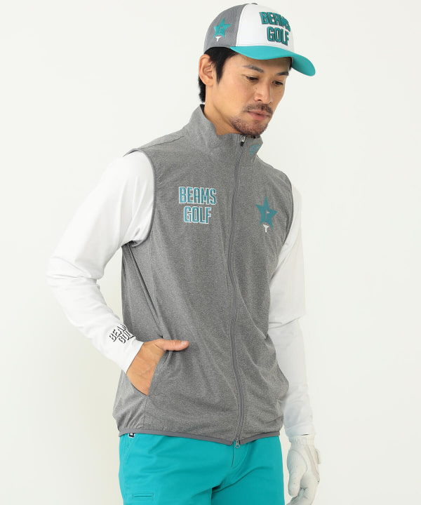 【GREY】BEAMS GOLF ORANGE LABEL / Messege エアシャット ブルゾン