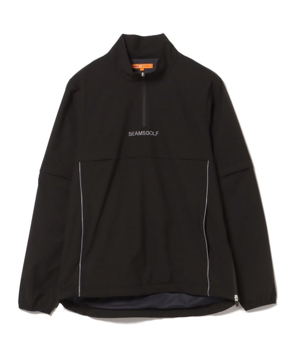 BEAMS GOLF（ビームス ゴルフ）〈MEN〉 ORANGE LABEL / ハーフジップ 2WAY ストレッチ ブルゾン（ブルゾン ブルゾン ）通販｜BEAMS