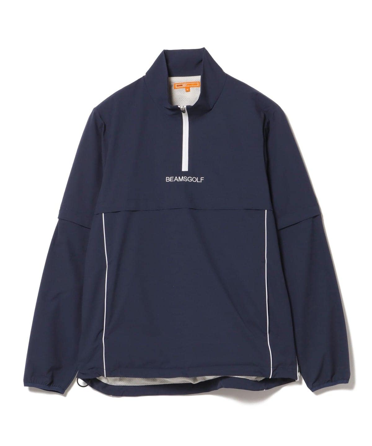 BEAMS GOLF（ビームス ゴルフ）〈MEN〉 ORANGE LABEL / ハーフジップ 2WAY ストレッチ ブルゾン（ブルゾン ブルゾン ）通販｜BEAMS