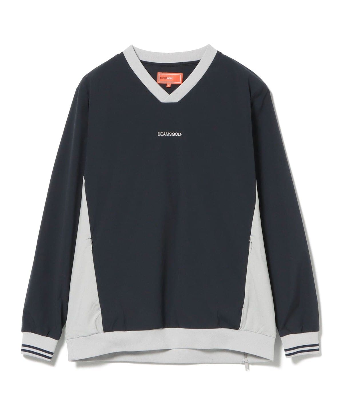 BEAMS GOLF（ビームス ゴルフ）ORANGE LABEL / 撥水 Vネック プルオーバー（ブルゾン ブルゾン）通販｜BEAMS