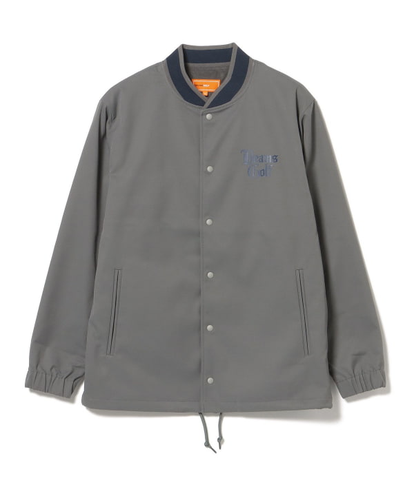 極美品■BEAMS GOLF ビームスゴルフ リバーシブル ボア ジャケット■Ｌ BEAMS GOLF（ビームス ゴルフ）ORANGE LABEL / ラインリブ