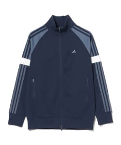 adidas Golf / ツイストニット カラーブロック フルジップ レトロ トラックジャケット
