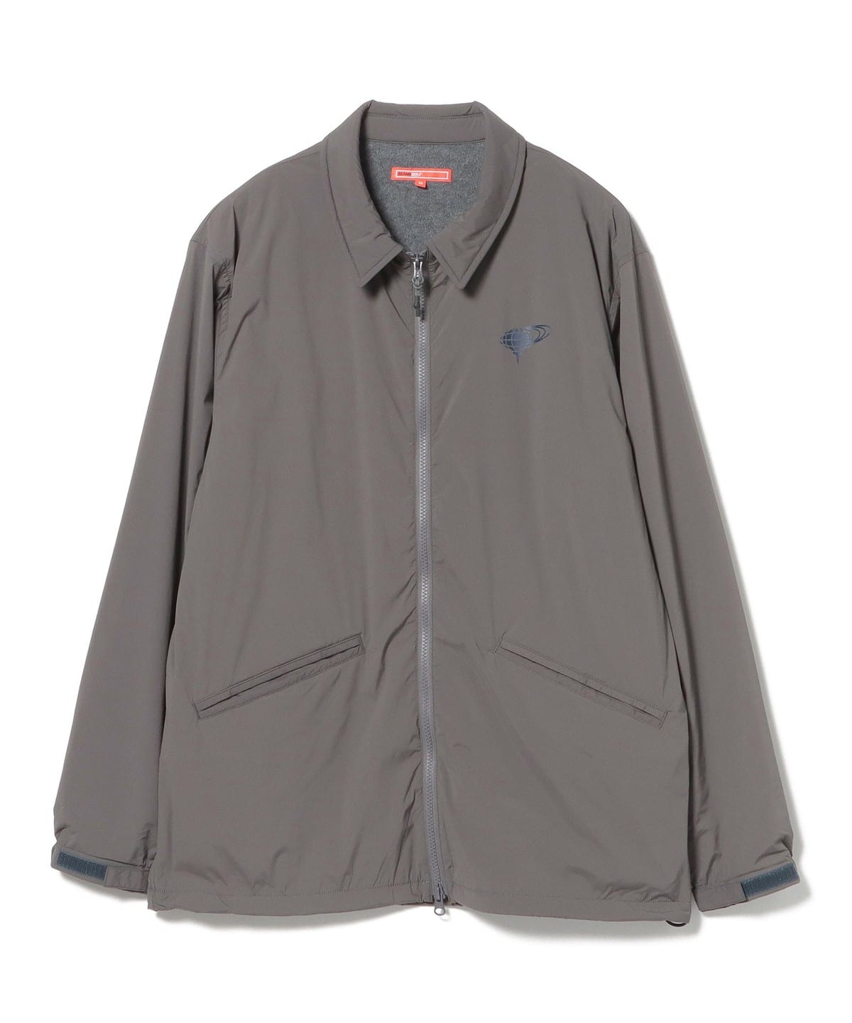 ORANGE LABEL / 裏フリース ナイロンコーチジャケット ブルゾン MEN GREY M ORANGE LABEL / 裏フリース ナイロンコーチジャケット ブルゾン MEN GREY M