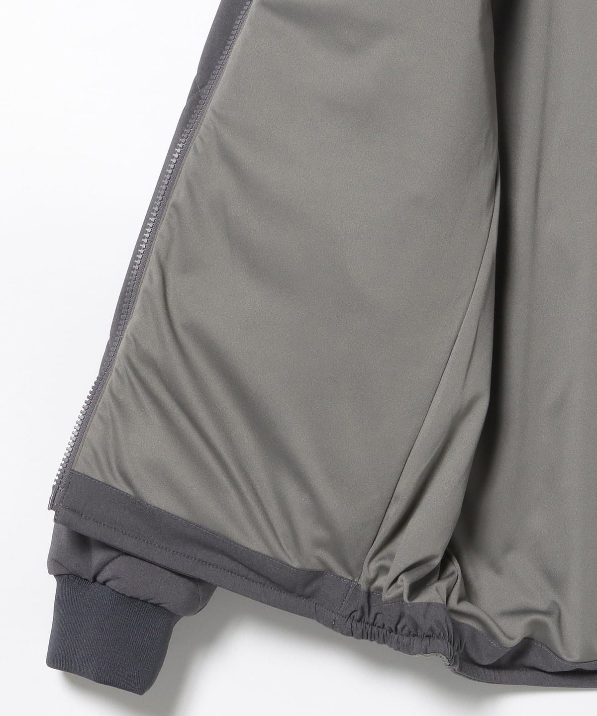 BEAMS GOLF BEAMS GOLF LABEL / Plaid Quilted Zip ORANGE Over