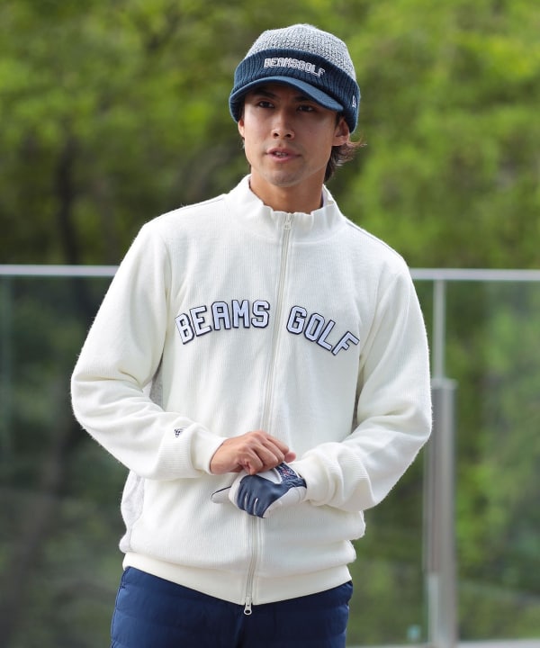 BEAMS GOLF（ビームス ゴルフ）ORANGE LABEL / エアシャット 裏付き フルジップブルゾン（ブルゾン ブルゾン）通販｜BEAMS