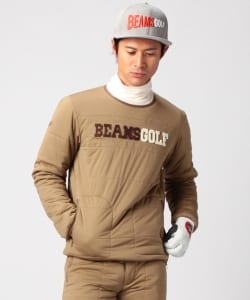 BEAMS GOLF ORANGE LABEL / キルト プルオーバー ジャケット