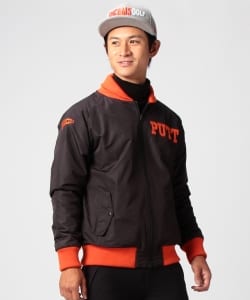 ￥BEAMS GOLF ORANGE LABEL / プリマロフト MA-1タイプ ブルゾン