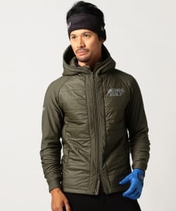BEAMS GOLF ORANGE LABEL / ストレッチ フード ブルゾン