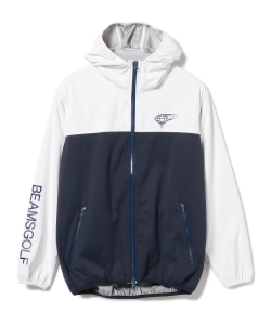 BEAMS GOLF ORANGE LABEL / 3レイヤー フード ブルゾン