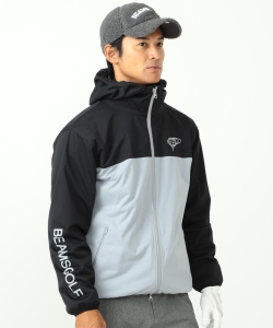 BEAMS GOLF ORANGE LABEL / 3レイヤー フード ブルゾン