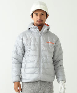BEAMS GOLF ORANGE LABEL / SPACE フルジップ 中綿 フード ジャケット