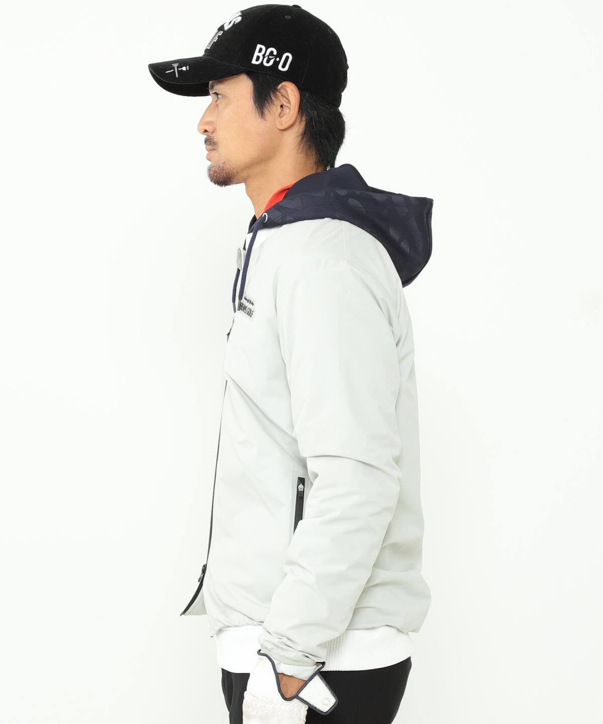 純正直販店 BEAMS GOLF ORANGE LABEL / ノーカラー ブルゾン euro.com.br