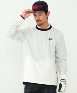 BEAMS GOLF ORANGE LABEL / ヴィンテージタッチ プルオーバー シャツ
