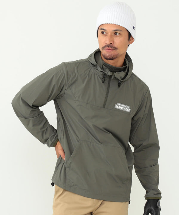 訳あり商品 × Champion BEAMS パッカブルプルオーバージャケット GOLF メンズウェア