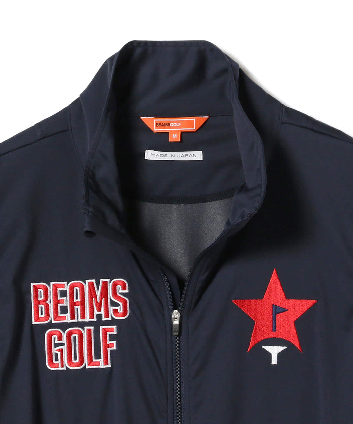 BEAMS GOLF（ビームス ゴルフ）〈MEN〉BEAMS GOLF ORANGE LABEL / スターフラッグロゴ ツアー エアシャットブルゾン（ブルゾン  ブルゾン）通販｜BEAMS