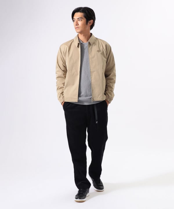 ビームスゴルフ★高撥水★裏フリース★ストレッチジップブルゾン【メンズ サイズM】 ビームスゴルフ☆高撥水☆裏フリース☆ストレッチジップブルゾン