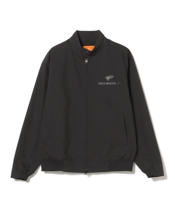 【新品未使用】ビームスゴルフ ストレッチブルゾン Lサイズ ネイビー 新品未使用】ビームスゴルフ ストレッチブルゾン Lサイズ