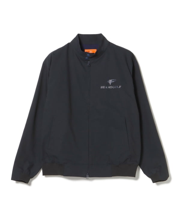 【新品】BEAMS GOLF ブルゾン（Ｍ）定価41000円 BEAMS GOLF（ビームス ゴルフ）ORANGE LABEL / 撥水 スタンド