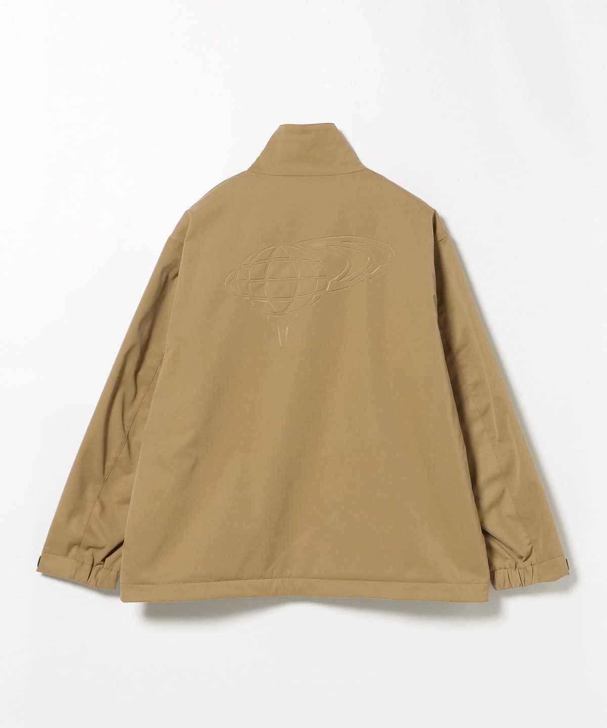 BEAMS GOLF BEAMS GOLF ORANGE /Octa® 防水壓花標誌外套。 (Blouson