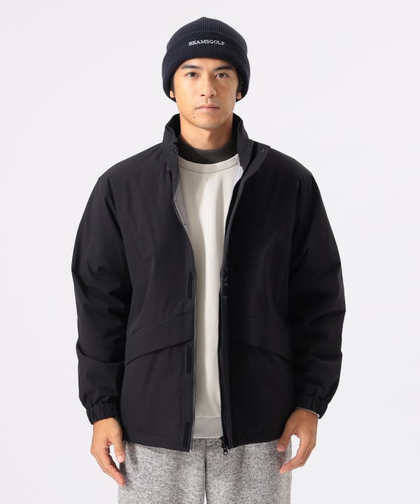 BEAMS GOLF ビームスゴルフ　中綿入り　スニード　ブルゾン　メンズ　ロゴ BEAMS GOLF ビームスゴルフ 中綿入り スニード ブルゾン メンズ