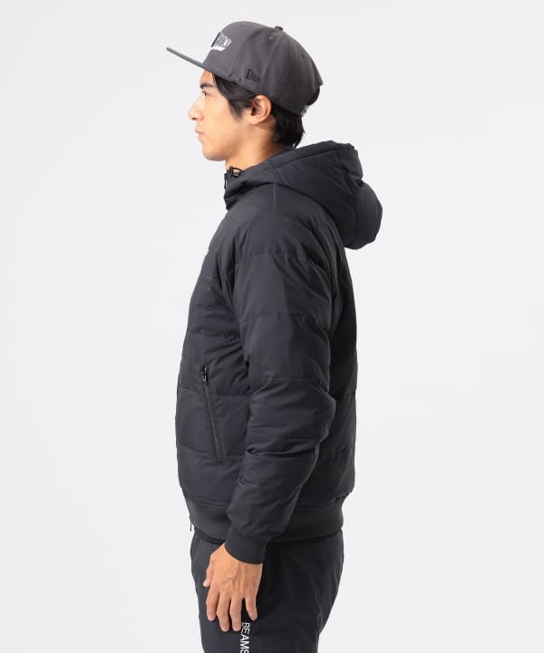 BEAMS GOLF ビームスゴルフ　中綿入り　スニード　ブルゾン　メンズ　ロゴ BEAMS GOLF ビームスゴルフ中綿入りスニードブルゾンメンズロゴ