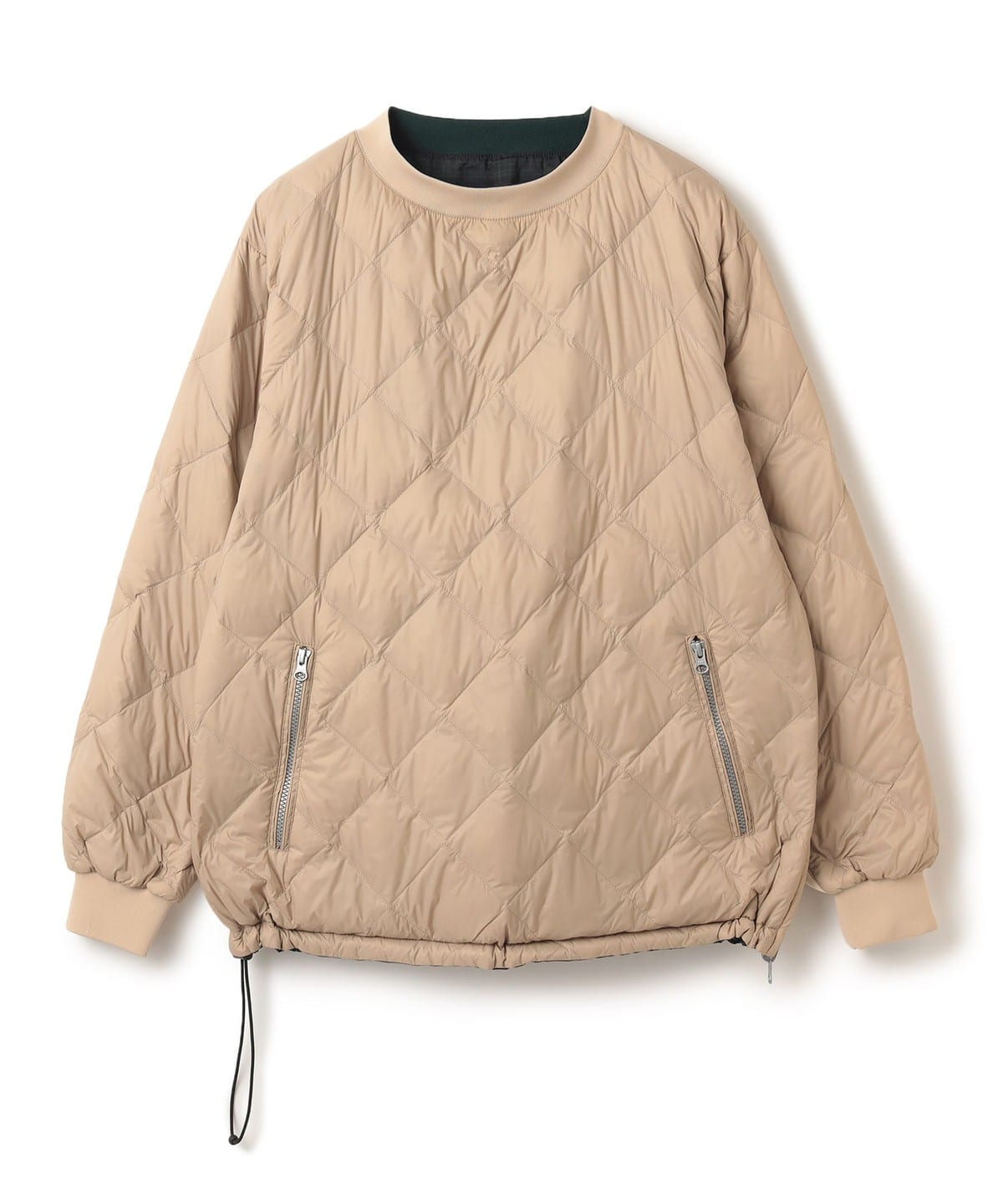 BEAMS GOLF ビームスゴルフ　プルオーバー　中綿入り　ダウン　ブルゾン BEAMS GOLF（ビームス ゴルフ）PURPLE LABEL / パネル ダウンブルゾン