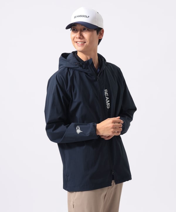 BEAMS GOLF ジップアップジャケット 【keepsurf】 楽天市場】BEAMS GOLF ビームスゴルフ 2WAYジップジャケット レッド系