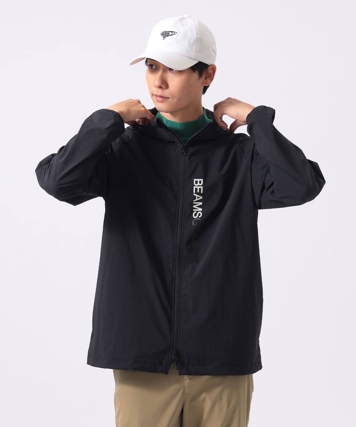 BEAMS GOLF ジップアップジャケット 【keepsurf】 新品】BEAMS GOLF ビームスゴルフ 2024年モデル 長袖 ニットジップ