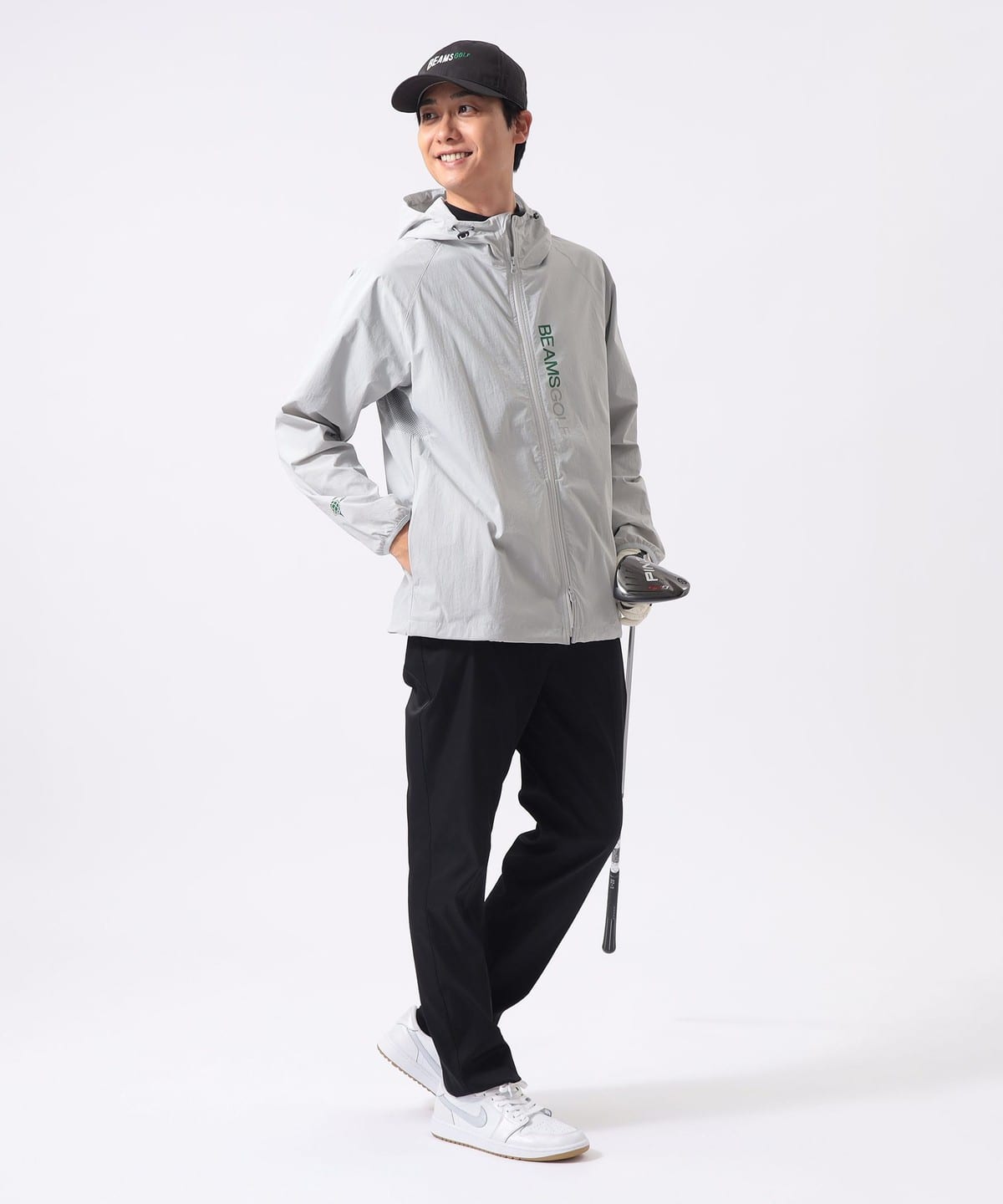BEAMS GOLF（ビームス ゴルフ）ORANGE LABEL /ストレッチ メッシュ