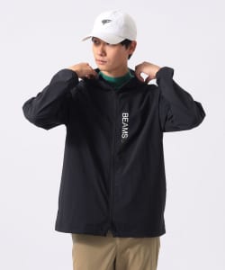 【+10%ポイントUP】ORANGE LABEL /ストレッチ メッシュ 切り替え ジップアップ パーカー