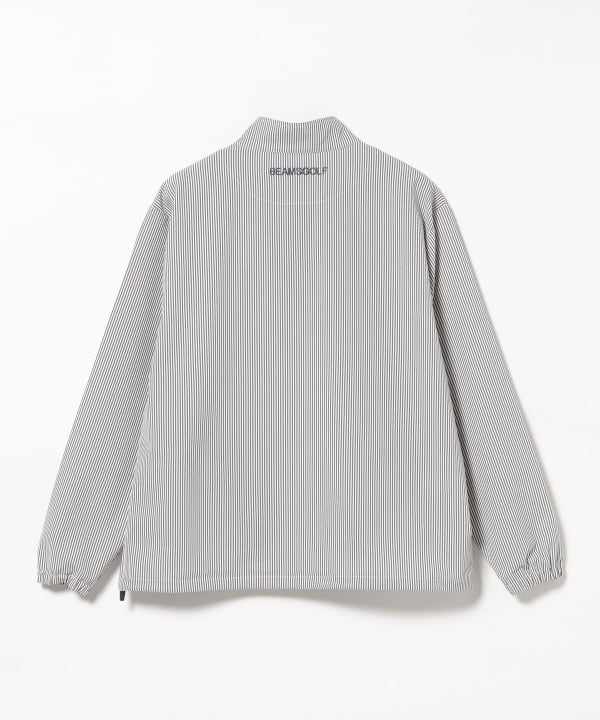 ORANGE LABEL / シアサッカー 撥水 ハーフジップ ブルゾン