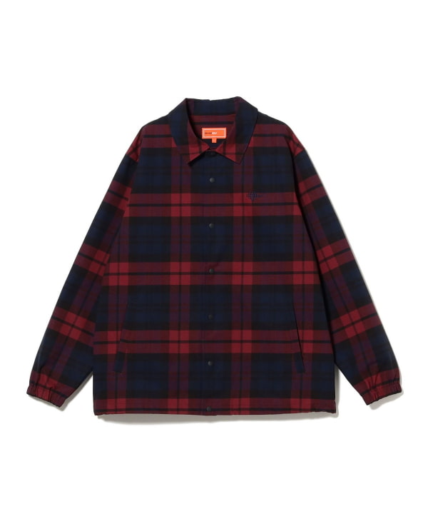 【+10%ポイントUP】ORANGE LABEL / 撥水チェック コーチジャケット