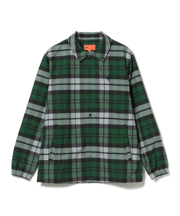 ORANGE LABEL / 撥水チェック コーチジャケット．
