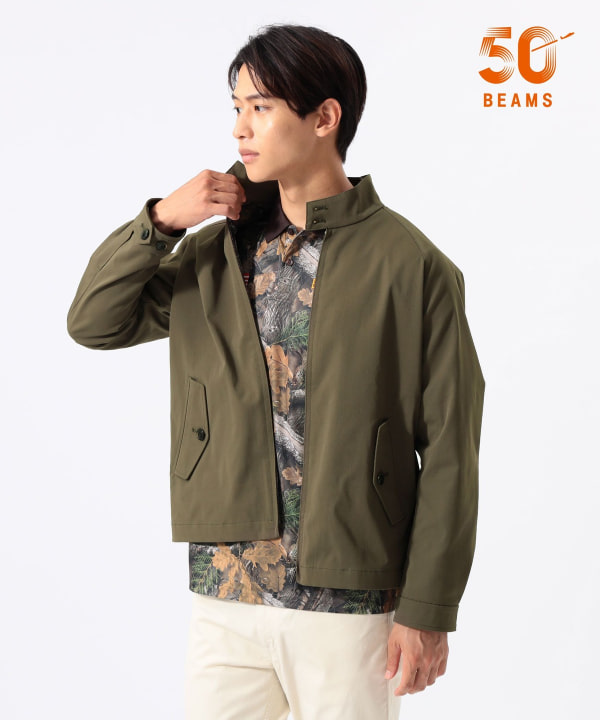 【別注】BARACUTA / G4 TREE CAMO ブルゾン Model : H:185 B:93 W:72 H:92  Size：L