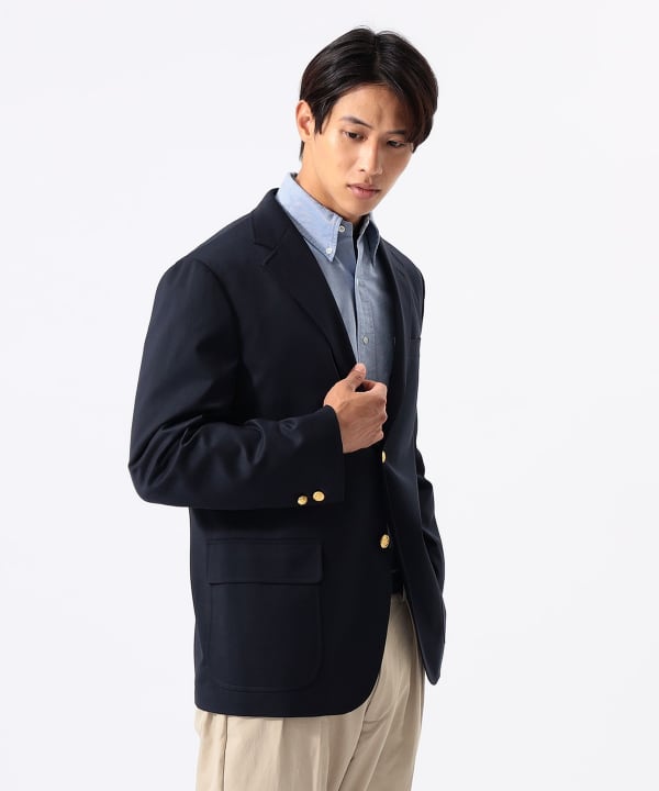 【別注】J.PRESS / ブレザー ジャケット Model : H:185 B:93 W:72 H:92  Size：L