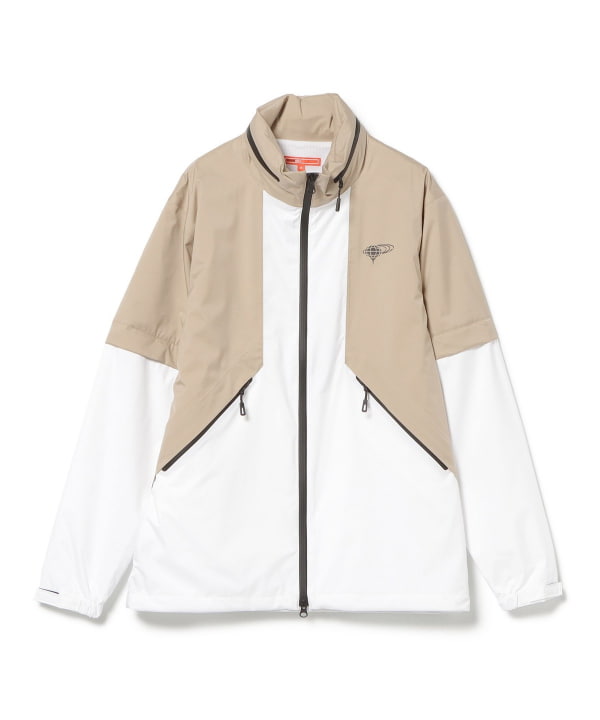 BEAMS GOLF（ビームス ゴルフ）〈MEN〉 ORANGE LABEL / 2WAY 撥水レインブルゾン（ブルゾン ブルゾン）通販｜BEAMS