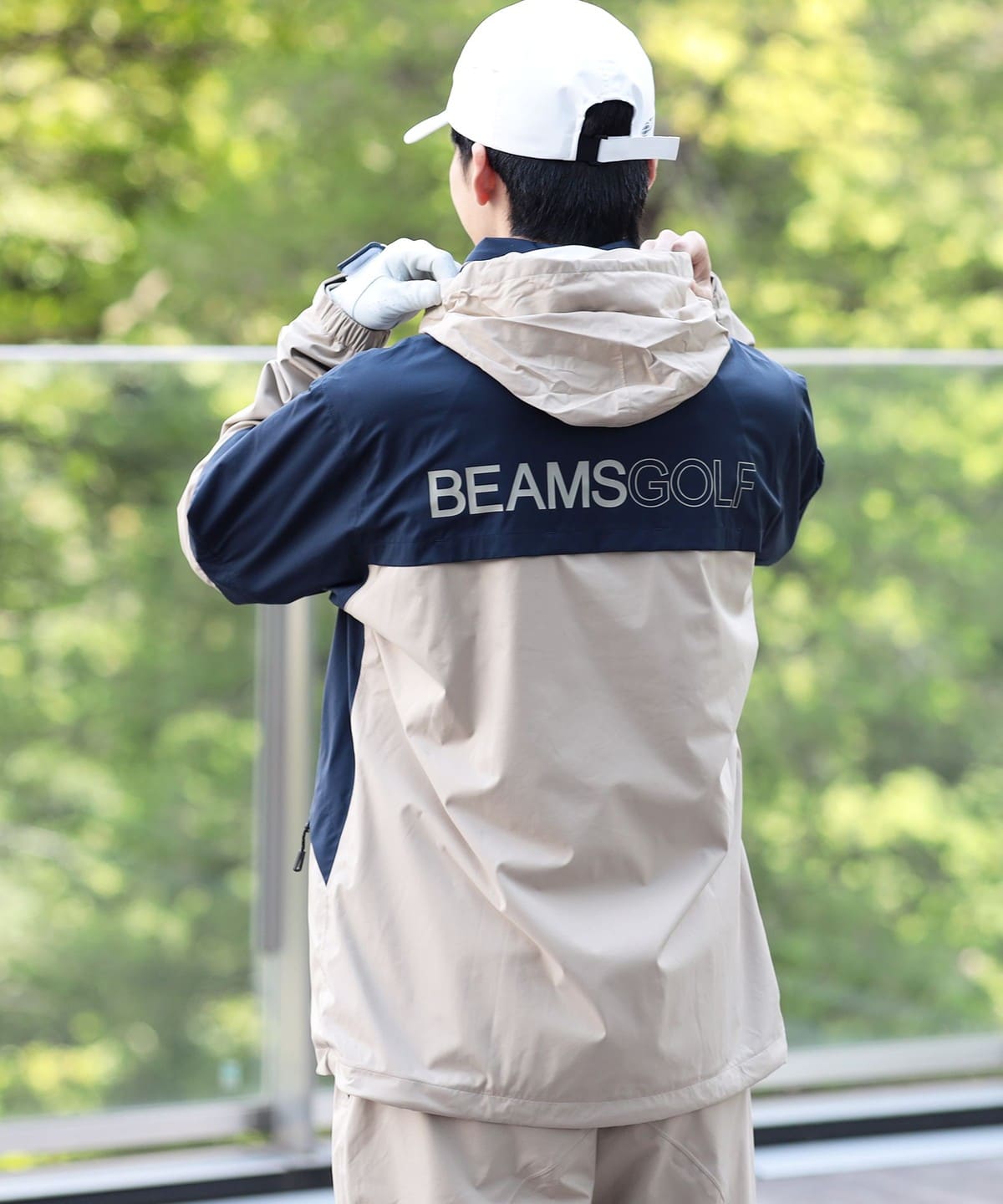 BEAMS GOLF（ビームス ゴルフ）〈MEN〉 ORANGE LABEL / 2WAY 撥水レインブルゾン（ブルゾン ブルゾン）通販｜BEAMS