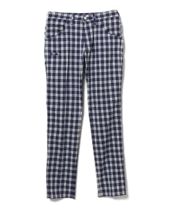 WRANGLER×BEAMS GOLF / 別注 チェックスリムパンツ