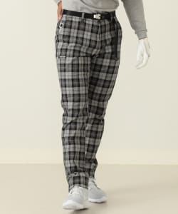 BEAMS GOLF ORANGE LABEL / ツアー チェック パンツ
