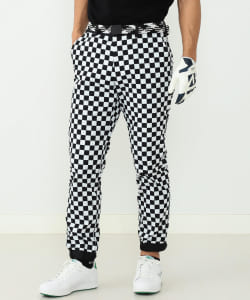 BEAMS GOLF ORANGE LABEL / チェッカーフラッグ パンツ